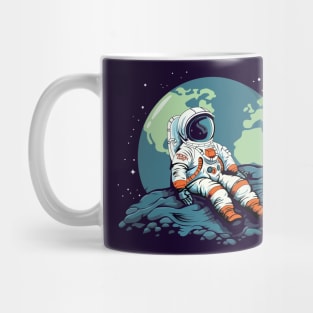 Moon Day, Astronaut on the Moon Mug